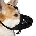 thumbnail image 1 of Bozal para Perros Único Bargains Bozal para Perro Pequeño Transpirable Suave Bozal Reflectante Ajustable con Malla de Aire X-Small Negro, 1 of 7