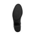 thumbnail image 4 of SUGAR Womens Black Goring Comfort Trixy Round Toe Block Heel Zip-Up Booties 6.5 M, 4 of 4