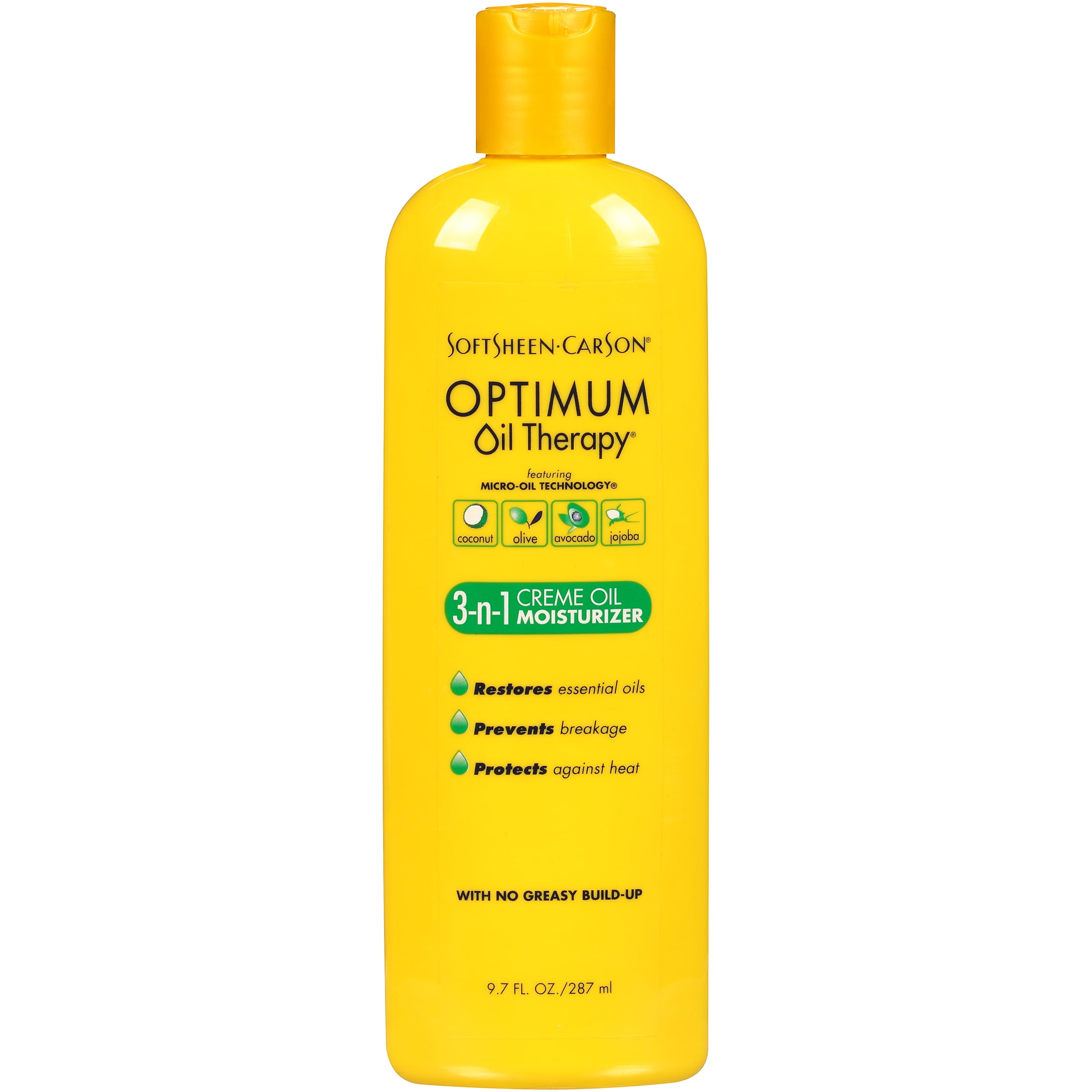 Photo 1 of SoftSheen-Carson Optimum Oil Therapy Micro-Oil Technology 3-In-1 Creme Oil Moisturizer, 9.7 fl oz
