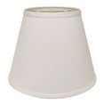 thumbnail image 2 of 18" White Empire Deep Slanted No Slub Lampshade, 2 of 3