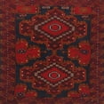 thumbnail image 1 of Ahgly Company Indoor Square Traditional Red Persian Area Rugs, 7' Square, 1 of 6