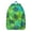 Blue-green-3, variant on Boho Woodland Mushroom Backpack, Lightweight School Bag with Magical Forest and Aesthetic Fungi Pattern