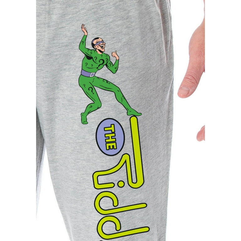 DC Comics Men s Vintage Batman Villains The Riddler Loungewear