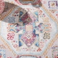 thumbnail image 4 of SAFAVIEH Cabana Clark Medallion Indoor/Outdoor Area Rug, Rust/Blue/Ivory, 6'7" x 6'7" Round, 4 of 10