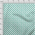 thumbnail image 3 of oneOone Cotton Silk Sea Green Fabric Poker Card Sewing Material Print Fabric By The Yard 42 Inch Wide, 3 of 4