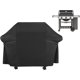 thumbnail image 3 of Grill Abdeckhaube, 600d Oxford-gewebe Grillabdeckung Wasserdicht Funda para barbacoa Schutzhuelle Haube Grill Abdeckplane Fr Weber, Brinkmann, Char Broil, Holla, 3 of 5