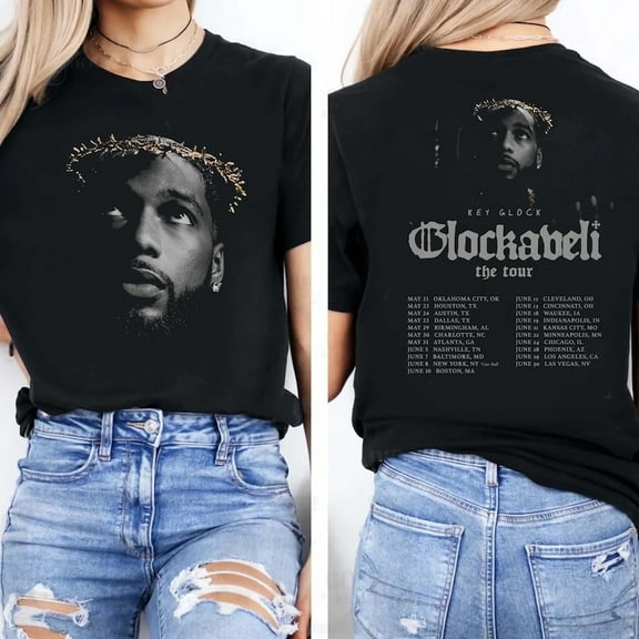 MYYUK Keyyyy Glockkkk tour 2025 Glockaveli Tour Keyyyy Glockkk tee KeyGlockkk merch KeyGlock shirt