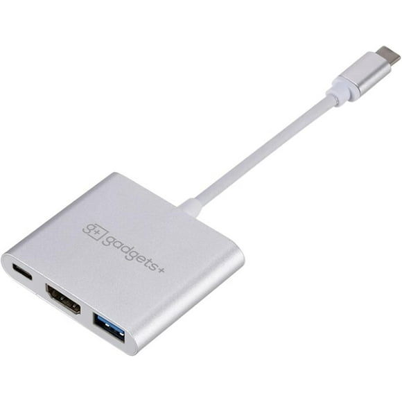 SHIQI-USB C Hub, 3 in 1 USB Type C 3.1 Adapter, USB C Docking Station, USB C to HDMI, Compatible with MacBook, iPad Pro, Nintendo Switch and Other USB C Devices