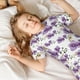 thumbnail image 5 of Balery Orchids Flowers Conjunto de Pijama Infantil de Manga Corta con Estampado – Ropa de Dormir de Algodón Suave-3X-Large, 5 of 6