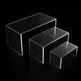 thumbnail image 7 of Acrylic Display Stands Clear Risers Shelf Set Multipurpose Acrylic Risers Elegant Display Risers for Retail & Home Decors, 7 of 7