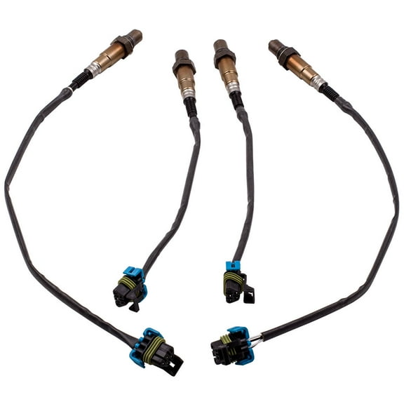 BFO 4 Pcs O2 Oxygen Sensors for Chevrolet Impala 2012-2013 V6 3.6L Upstream & Down