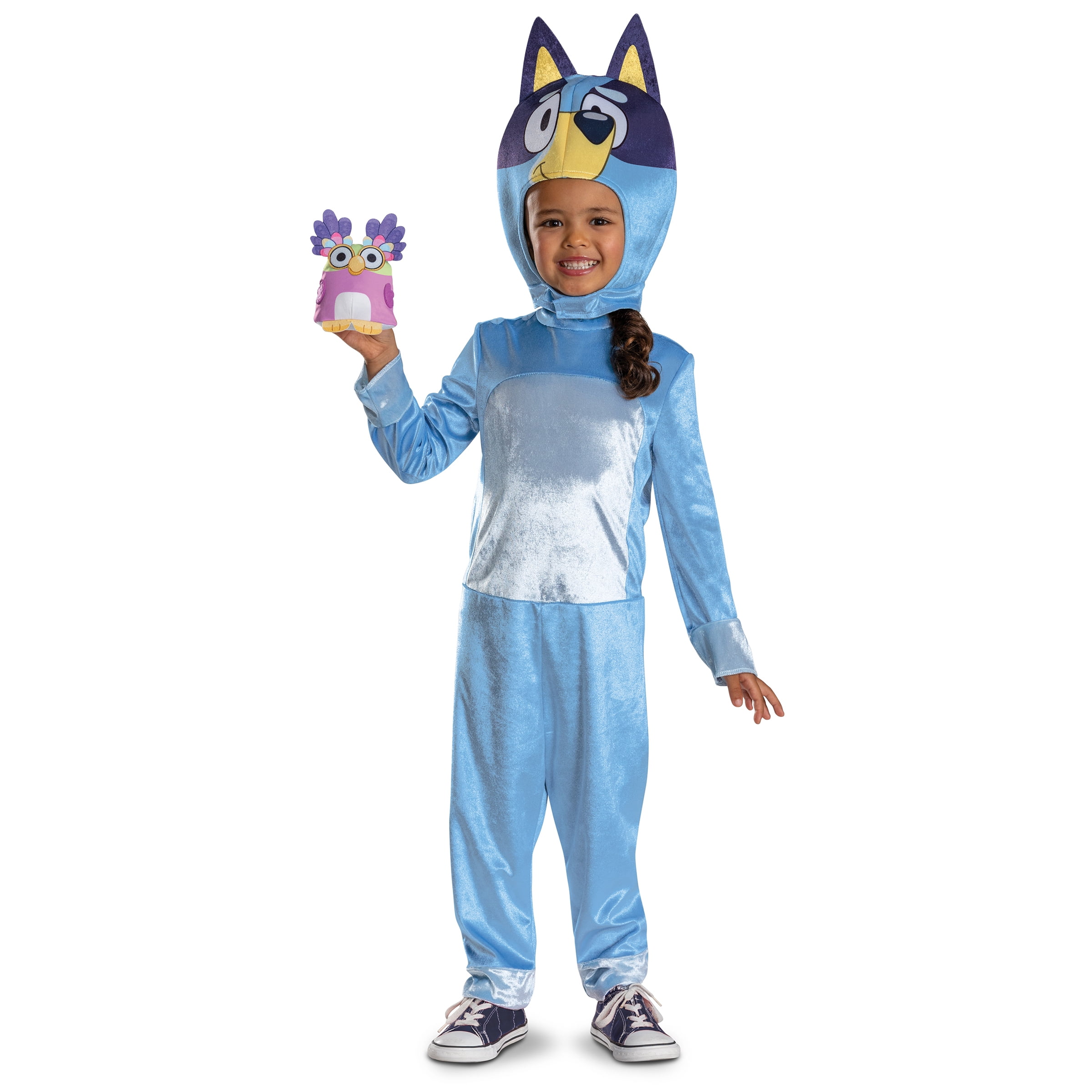 Bluey 'Bluey' Halloween Costume for Children, Toddlers Size 3T-4T, by Disguise
