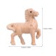thumbnail image 3 of GOOHOCHY Figura de caballo de madera tallada a mano, estatua de animal del zodíaco, escultura, adorno decorativo hecho a mano para decoración del hogar., 3 of 8