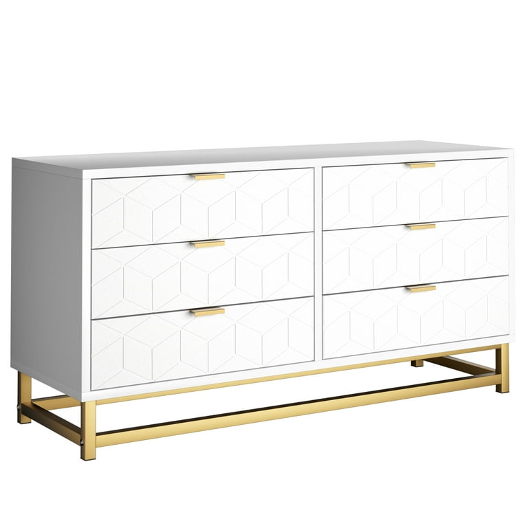 White dresser with diamonds discount