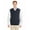 Dark Navy Blue, variant on Harriton M415 Men's Pilbloc™ V-Neck Sweater Vest-Black-XL
