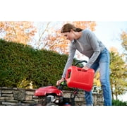 Scepter 5 Gallon Capacity Smart Control Dual Handle Gas Can, FSCG571EOC, Red Fuel Container