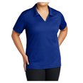 thumbnail image 2 of Yellow Rooster Women's Dri-Mesh V-Neck Female Polo Royal S, 2 of 8