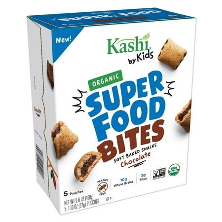 - (2 pack) Kashi Kids Bites Chocolate Organic Snack Bites 5.6 Oz