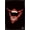 Black Framed Version, variant on DC Comics Batman - Mouth Wall Poster, 14.725" x 22.375", Framed