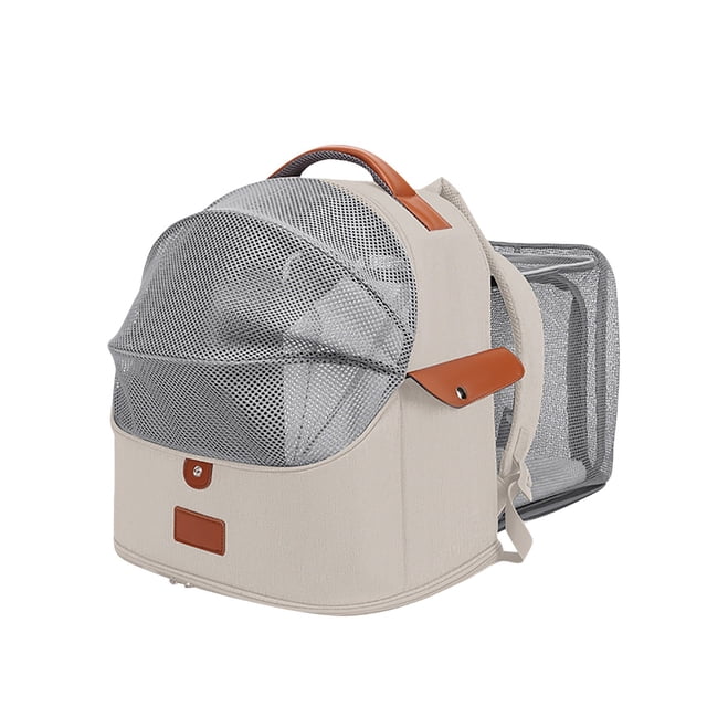 Sac à Dos pour Animaux en Nylon Confortable Résistant à la Mastication pour Chats Chiens Intérieur Extérieur Voyage Randonnée