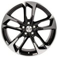 thumbnail image 2 of 20" Replica Wheel CV29 Fits Camaro Rim 20x9.5 Black Mach'd Wheel, 2 of 5