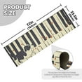 thumbnail image 5 of Yayeee Runner Rug for Bedroom 2'x6' Machine Washable Hallway Non Slip Mat, Piano Dog, 5 of 8