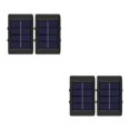 thumbnail image 4 of Matsuzay 2 uds ABS luz de pared Solar portátil decorativa impermeable a prueba de lluvia a prueba de sol recargable lámpara de exterior Type2 NO2, 4 of 6