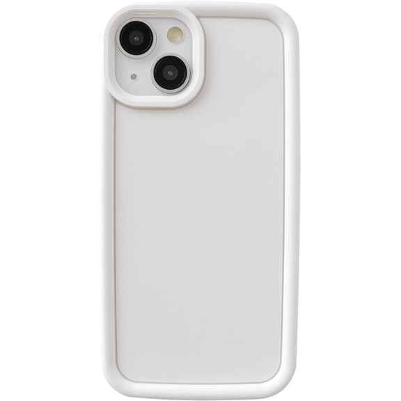 Liquid Silicone Solid Color Soft Compatible with iPhone Case (White,iPhone 14 Pro Max)