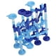 thumbnail image 4 of Juegos de carreras de canicas, tobogán de embudo, juego de agua DIY, carrera de canicas, recorrido de laberinto de bolas, bloques de construcción para juegos acuáticos interactivos, 4 of 12