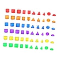 thumbnail image 2 of 60 Piezas de Bloques de Formas Geométricas, Juguetes Educativos de Aprendizaje, Conos, Cilindros, Clasificación Y Apilamiento, Juguetes para Preescola, 2 of 9