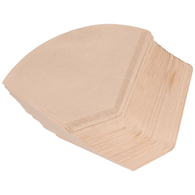 Colador de café BuyWeek 100 piezas bolsa en forma de abanico papel de filtro