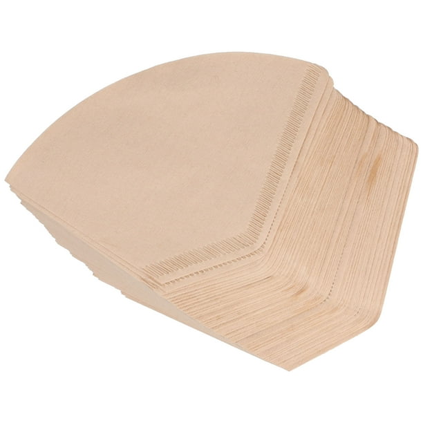 Colador de café BuyWeek 100 piezas bolsa en forma de abanico papel de filtro