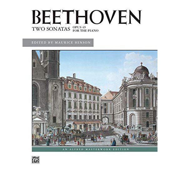 Pre-Owned Beethoven -- 2 Sonatas, Op. 49 (Alfred Masterwork Edition), 9780739016329, 0739016326, Paperback,