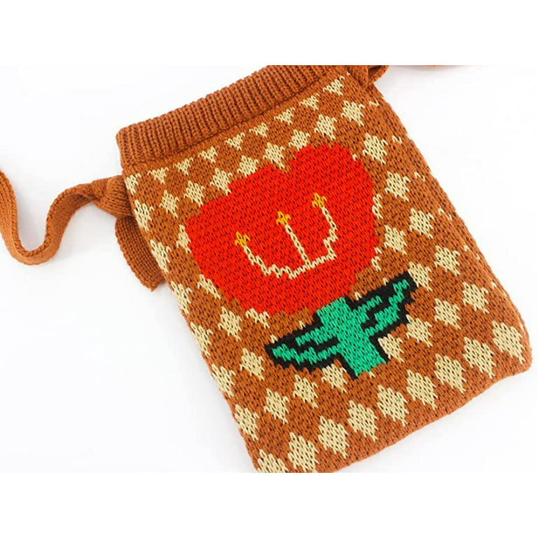 DanceeMangoo Crochet Tote Bag Y2K Star Hobo Bag for Women Aesthetic Tote  Bag Fairy Grunge Handbag Cottagecore Y2K Accessories