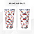 thumbnail image 3 of Fotbe Cartoon Helicopter Pattern 20 oz Tumbler Stainless Steel Vacuum Insulated Coffee Ice Cup Double Wall Travel Flask Leak-proof Coffee Cup-Without Straw, 3 of 8