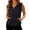 Black2, variant on ,Women Solid Hooded Vest Loose Fit Breathable Outdoor Lightweight Sleeveless Jacket For Travel Hiking Walking,Red3,XXXL