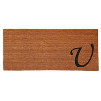 Urban Chic Monogram Doormat (Letter U)