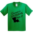 thumbnail image 3 of Inktastic Someone in Louisiana Loves Me Youth T-Shirt, 3 of 5