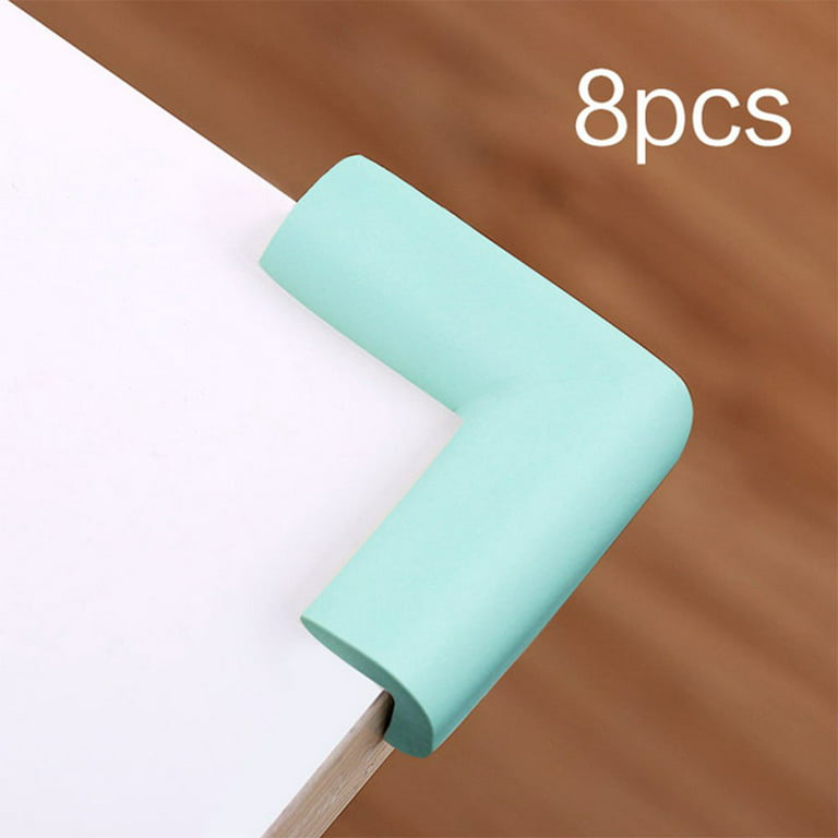 Furniture Edge and Corner Guards | 20.4ft Protective Foam Cushion | 18ft  Bumper 8 Adhesive Childsafe Corners | Baby Child Proofing Set NonToxic and