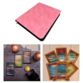 thumbnail image 6 of STARTIST Cards Binder 9 Pocket Trading Cards Binder 216 Cards Large Capacity Scrapbook Album Collector Storage Album for Gaming Cards Kids Pink, 6 of 8