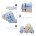 thumbnail image 4 of Shisuyan 4Pcs Thick Cotton Towels Practical Bath Towels Shower Towels (Assorted Color), 4 of 8