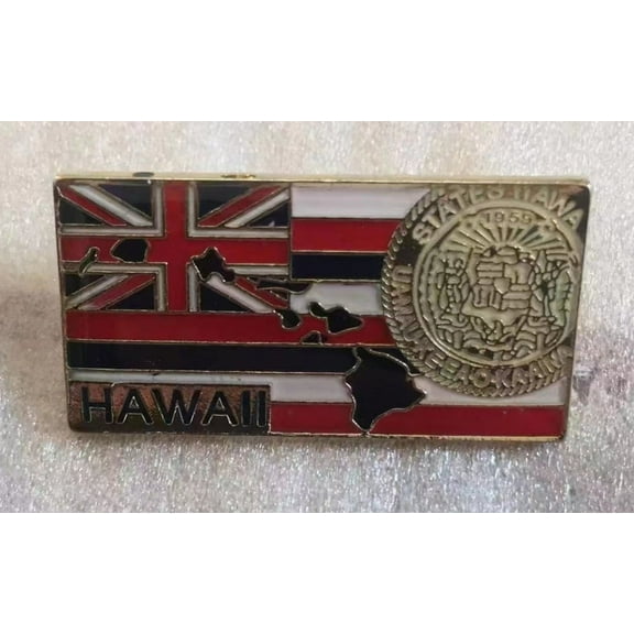 6 Pack of Hawaii State Lapel Pins