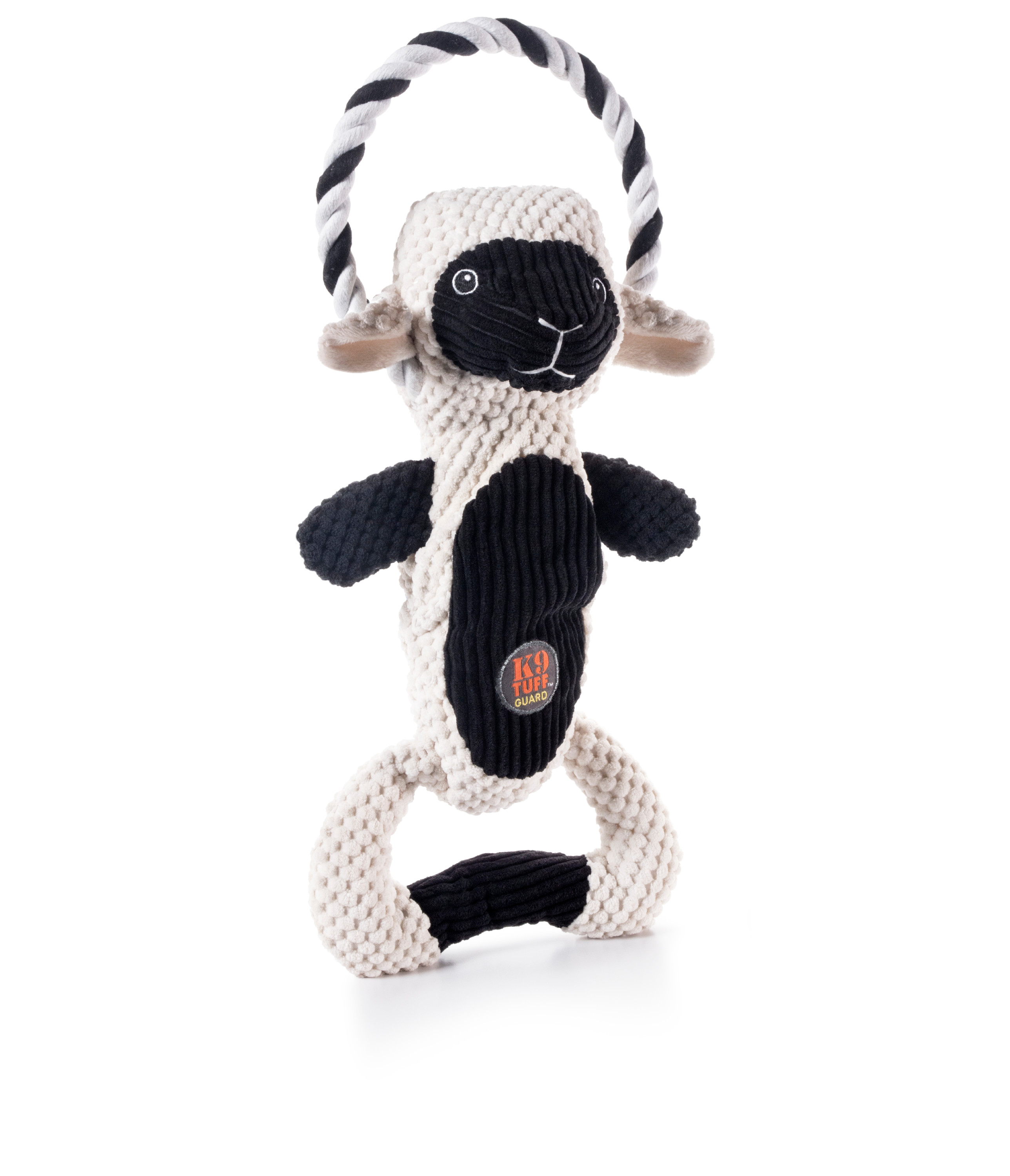 Charming Pet Scrunch Bunch Lamb Dog Toy, White, OneSize
