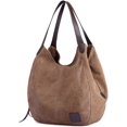 thumbnail image 1 of Bolso Lona Mujer Bolso Bandolera Bolso Tela Mujer Ligero Vintage, 1 of 4