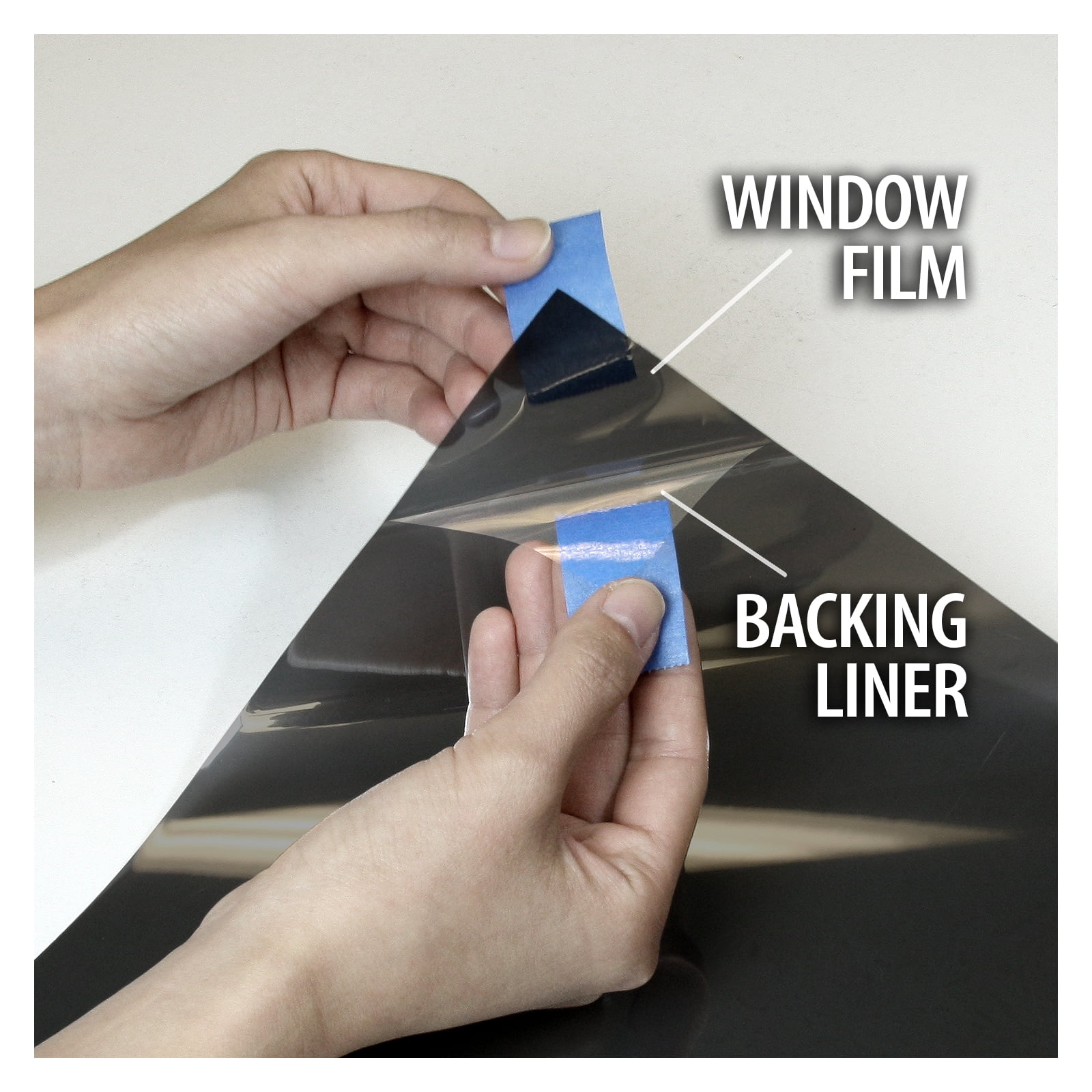 BDF EXNA20 Exterior Daytime Privacy and Sun Control Natural 20, Black (Dark) Window Film 24in X 14ft