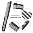 thumbnail image 3 of Xuanheng Barber Comb Flat Top Comb - Small 8" Long - Comb Pink Pink1, 3 of 8