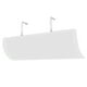 thumbnail image 3 of Deflector de aire acondicionado para colgar aire acondicionado deflector de viento ángulo universal ajustable anti soplado directo deflector de flujo Blanco Soledad Deflector de aire acondicionado, 3 of 10