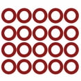thumbnail image 1 of Drain Plug Washer, 20PCS High Pressure Resistance Metal Excellent Sealing 90430-08020-00 Oil Drain Plug Gasket  for Sterndrive 5.0L, 1 of 7