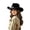 Black, variant on Classic Western Cowboy Hat for Outdoor Fashionable Or Cowboy Hat for and Seasonal Headwear for Parties Riding Western Themed Events Make America Great Shirt Hat Cowboy Stuff for Boys Age 6 Toddler