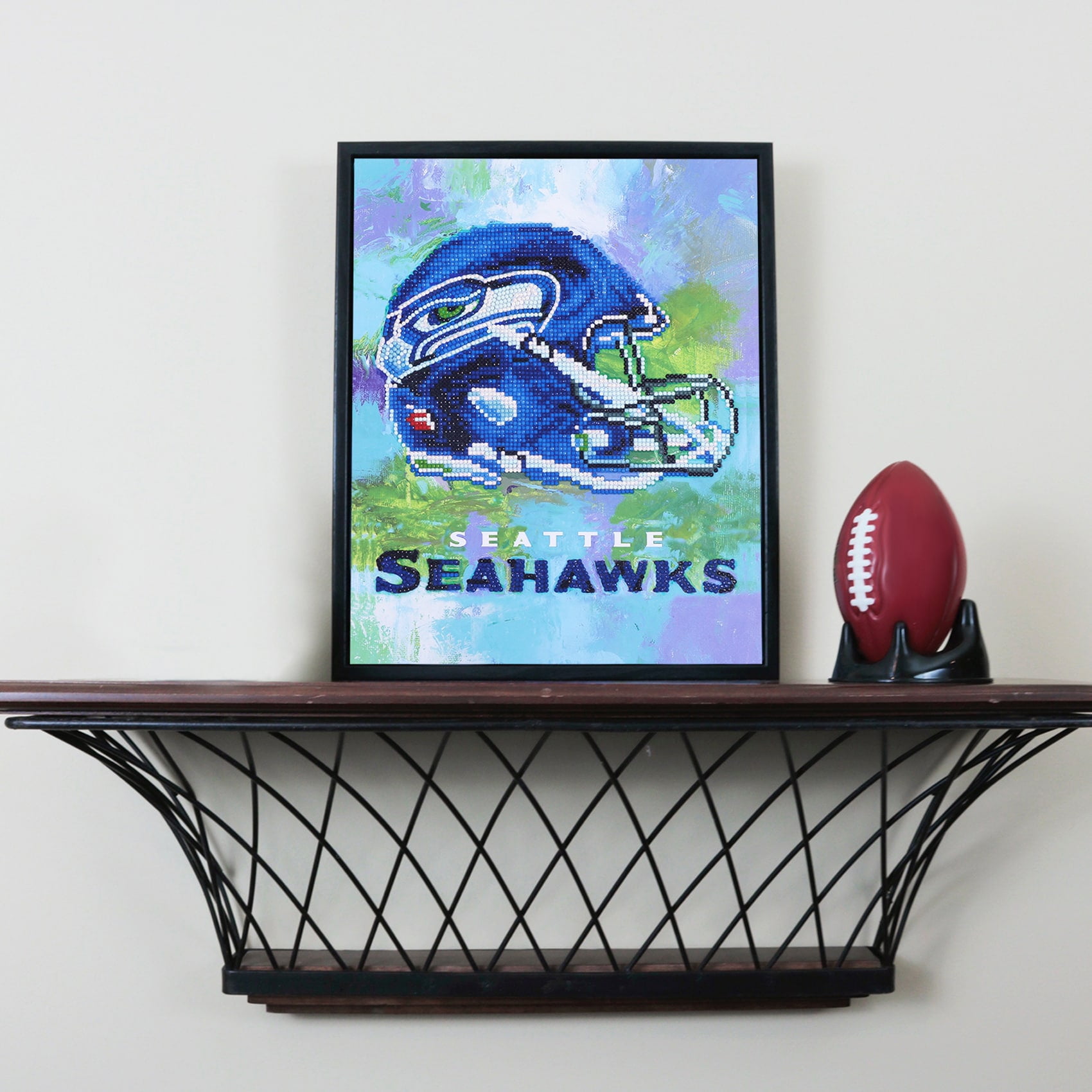 Seattle Seahawks Diamond Art Craft Kit
